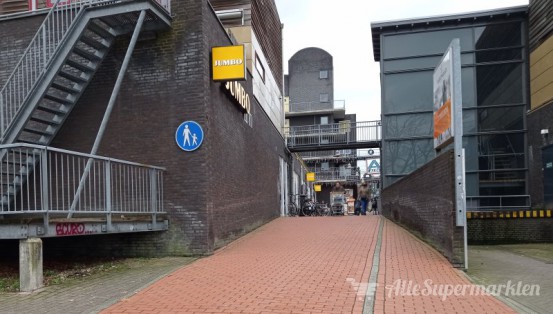 Hoofdingang van de Jumbo Druten Marktpassage