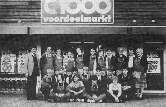C100 voordeelwinkel personeel