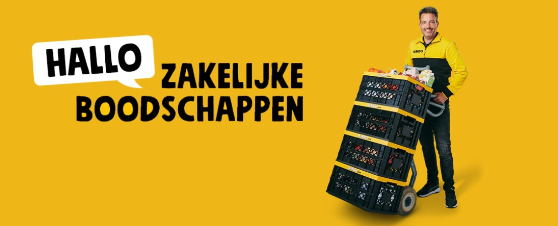 Zakelijke boodschappen bestellen en in kratten laten bezorgen op kantoor