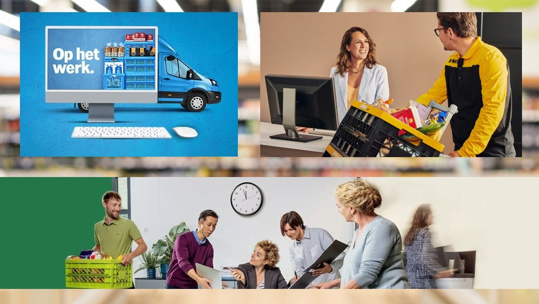 Zakelijk bestellen bij Jumbo, AH of Plus